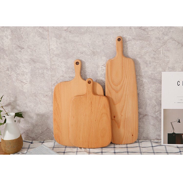 日式櫸木 實木 砧板 菜板 木製麵包板 披薩板 水果板 托盤 高檔廚房 家居 原木 木板 板