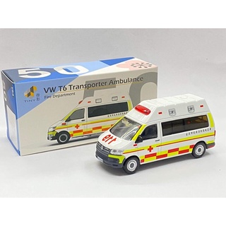 Tiny 微影 1/64 臺灣 臺北市 新北市 臺北市 福斯 t6 高頂 救護車 豐田 巴騰堡格紋 消防局 消防車