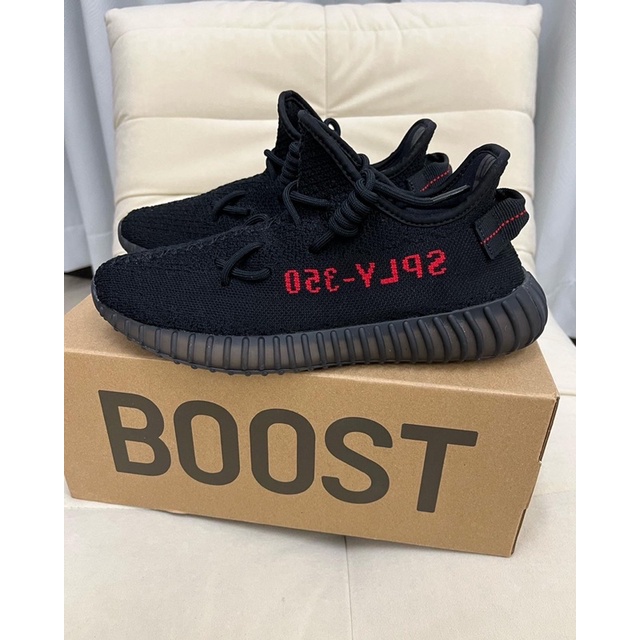 Paradise 樂園選物 - Adidas Yeezy 350 V2 黑紅 CP9652 US8