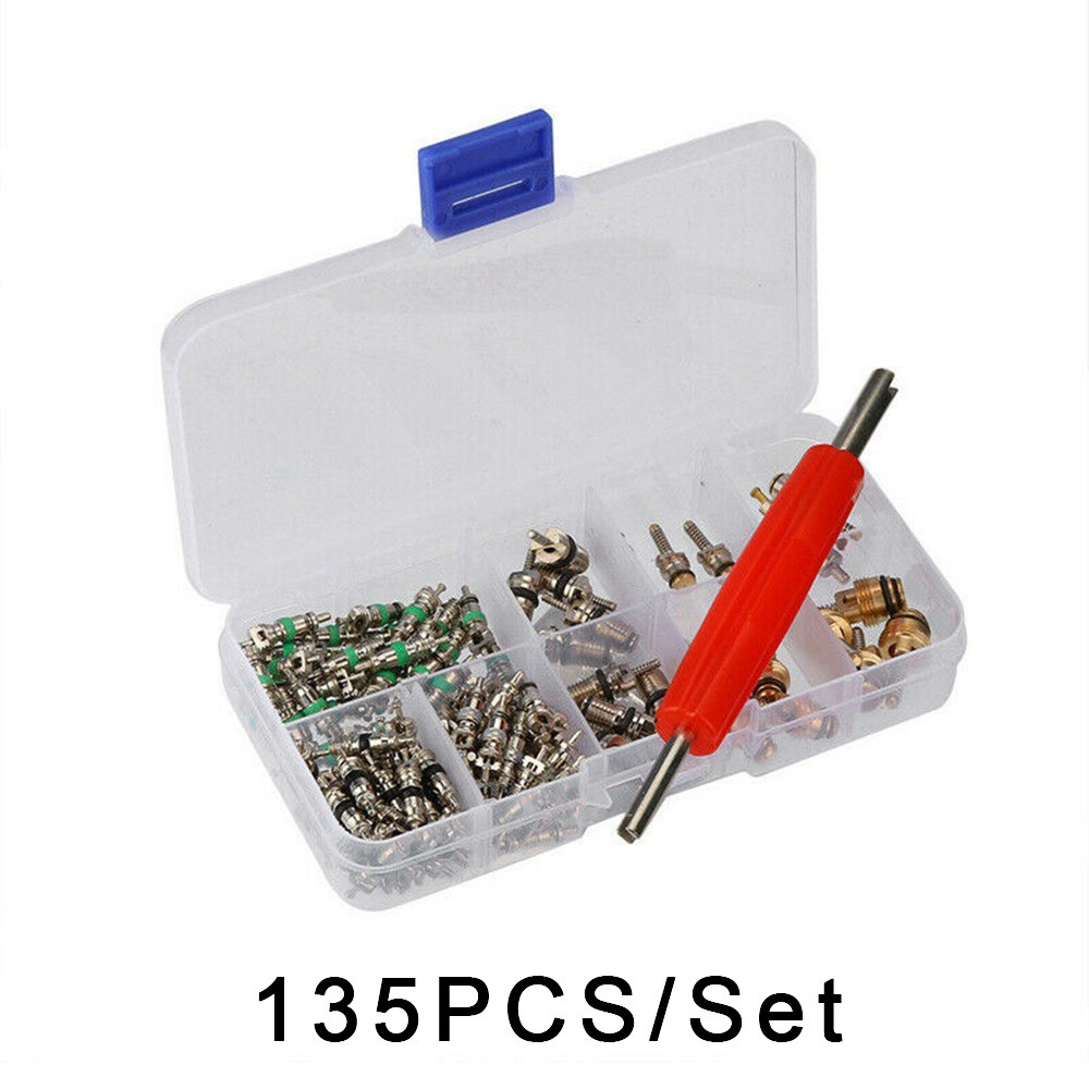 閥芯135pcs 分類a C Shrader R134 Ac 閥車實用 蝦皮購物