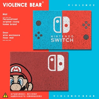 【Ru的小房間】pvc地墊入戶玄關入門地墊LEGO樂高積木SWITCH地墊馬裡奧寶可夢海綿寶寶個性可裁剪地墊