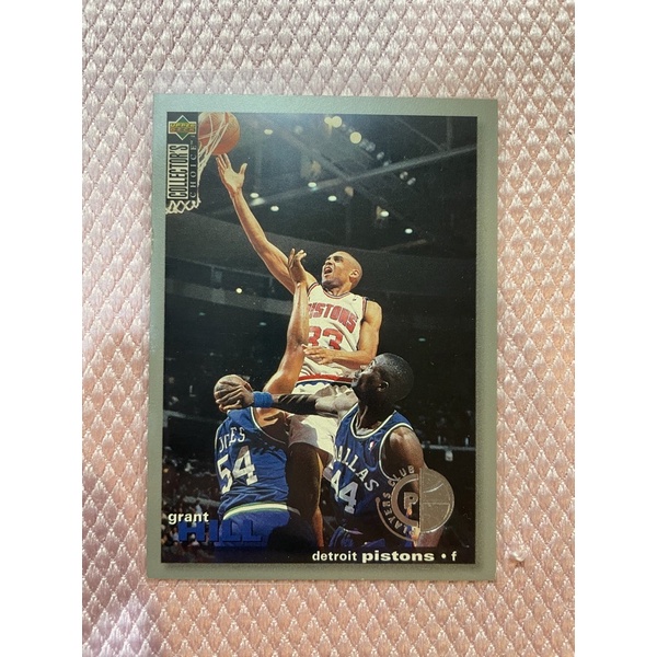 底特律活塞隊 Grant Hill 希爾 籃球卡(每張100元）