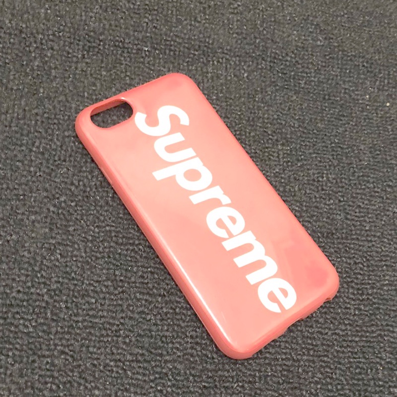 Supreme紅色手機殼 / iPhone6 4.7 / 軟殼 / 二手商品