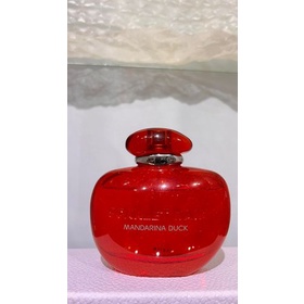 《零碼》Mandarina Duck Scarlet Rain 紅花雨女性淡香水 原100ML/剩約70ML