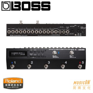 【民揚樂器】BOSS ES5 效果器切換器 效果器切換控制踏板