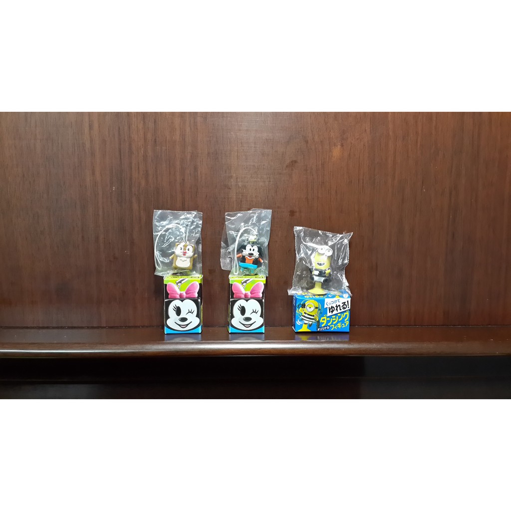 迪士尼／奇奇與蒂蒂／花栗鼠／蒂蒂／高飛／小小兵／監獄風小小兵／凱文／吊飾／玩具