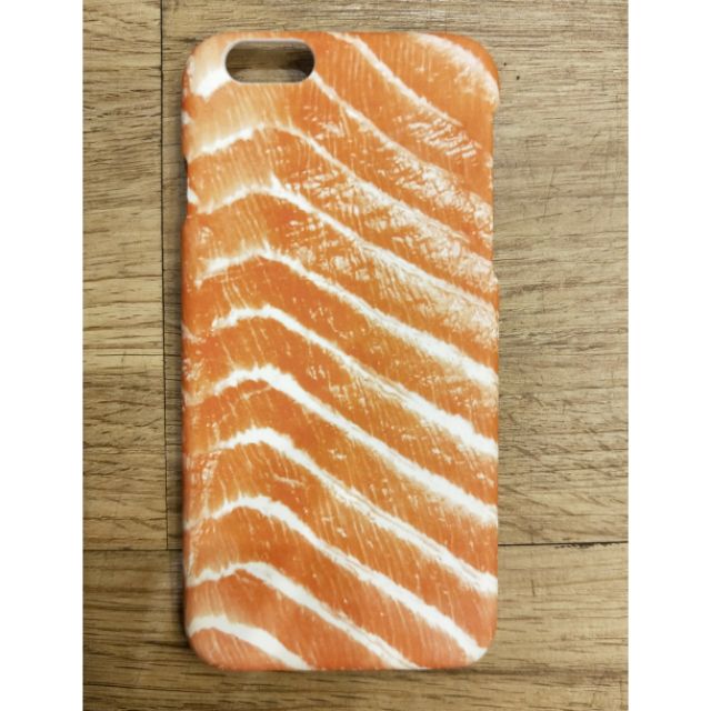 IPhone 6全新 逼真鮭魚生魚片 幽默翻玩手機殼
