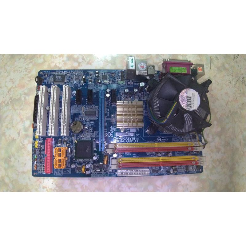 Intel Pentium D 915 2.4G + 技嘉GA-945P-S3