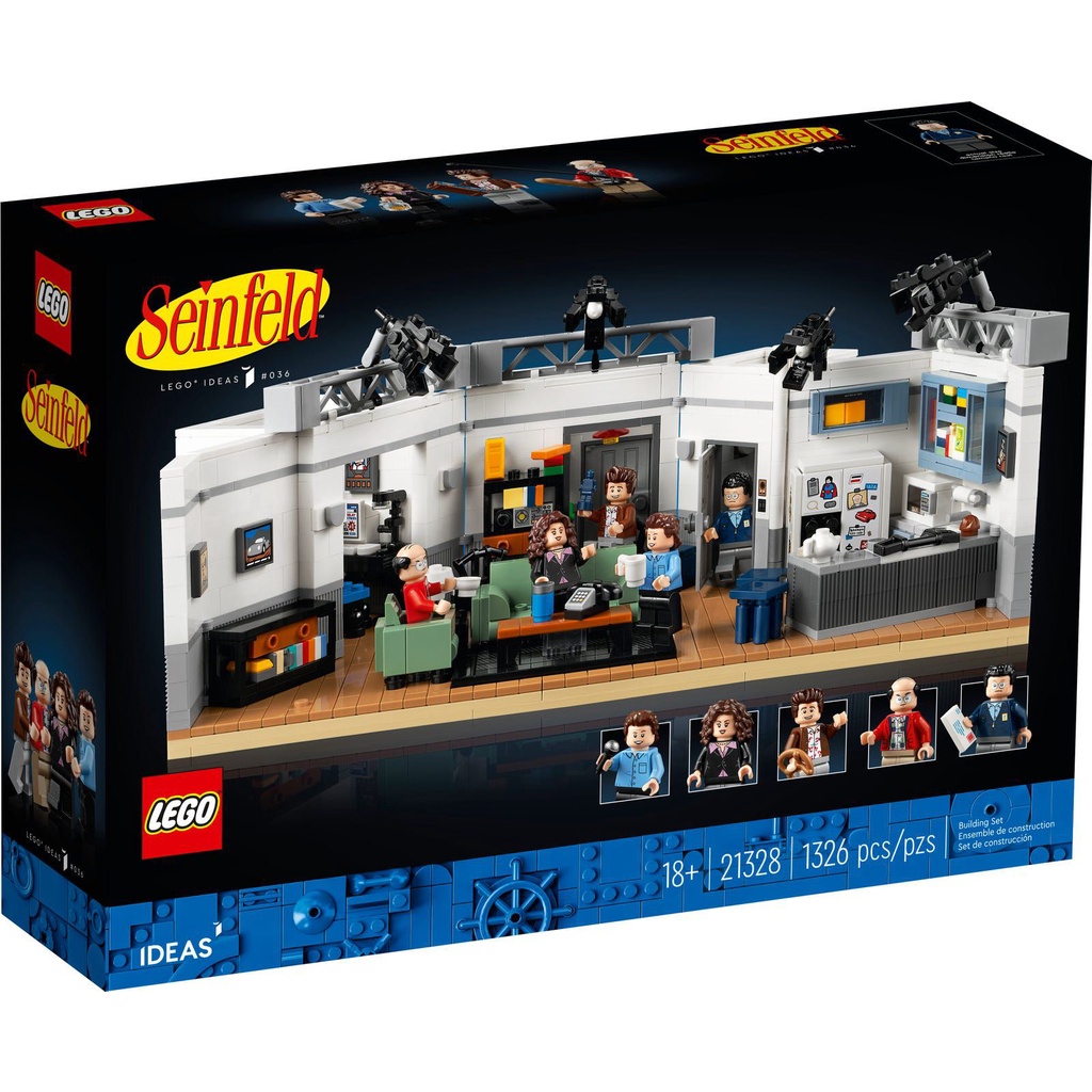 現貨 正版 樂高 LEGO IDEAS系列 21328 歡樂單身派對 Seinfeld 1326pcs 全新