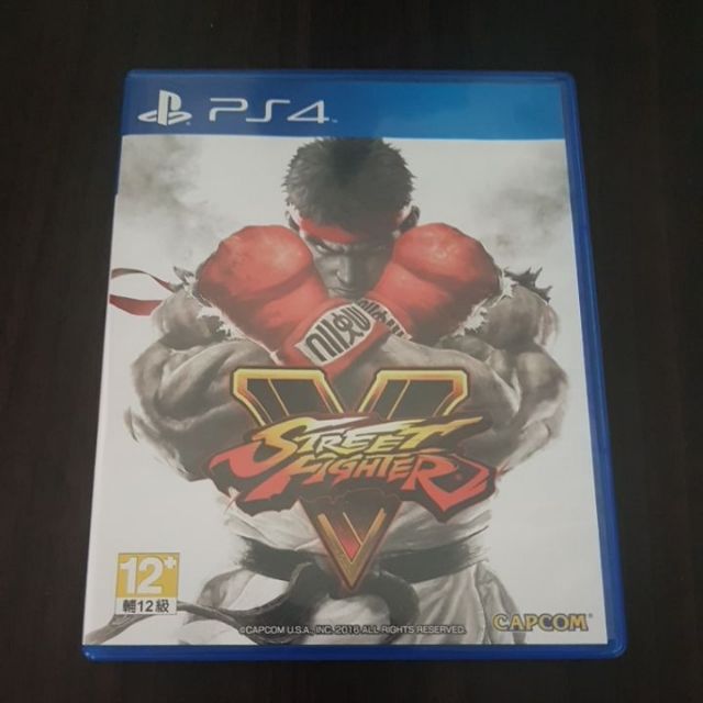 PS4 快打旋風5 Street Fighter 5 無刮