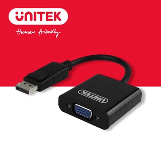 UNITEK DisplayPort轉VGA轉換器 轉接器 (Y-5118E)
