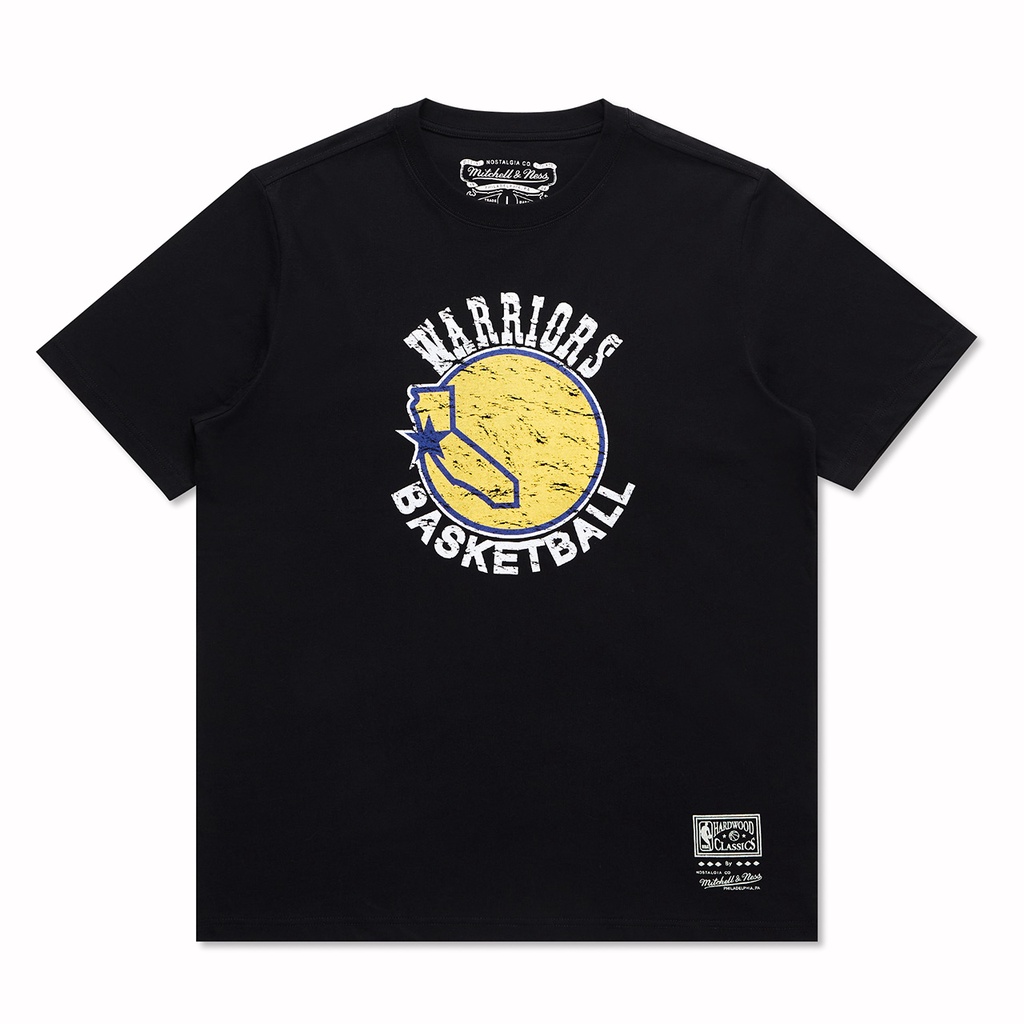 騎士風~ MITEHELL &amp; NESS M&amp;N NBA 勇士隊 Tee T恤