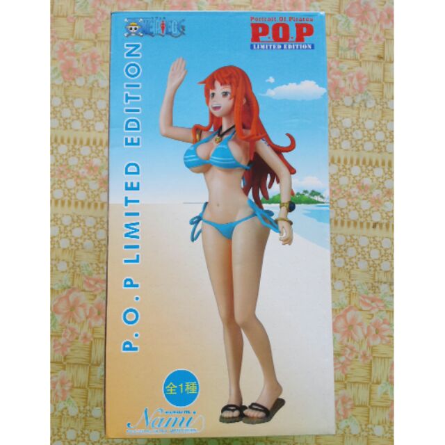 現貨 航海王 POP 泳裝 娜美 (可脫) 水著 藍色 性感 美女 手辦 公仔