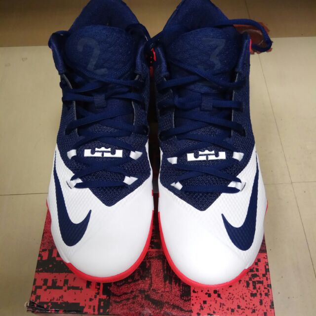 [二手籃球鞋][US8.5]Nike LbJ ambassador ix 大使9