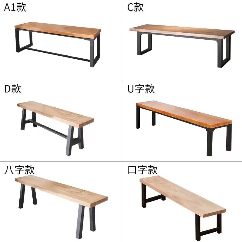 實木長凳 長椅訂製🌲 松木鐵藝 長凳 長板凳 長椅 原木長椅 原木鐵藝訂製