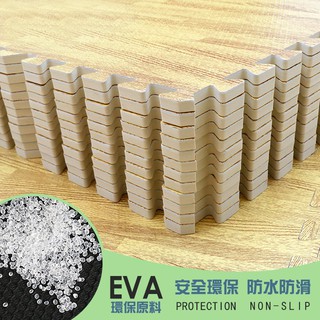 【臺灣現貨】 木紋地墊 巧拼 木紋巧拼 拼接防滑踏墊 防水防汙 仿木紋拼接墊【HF52】