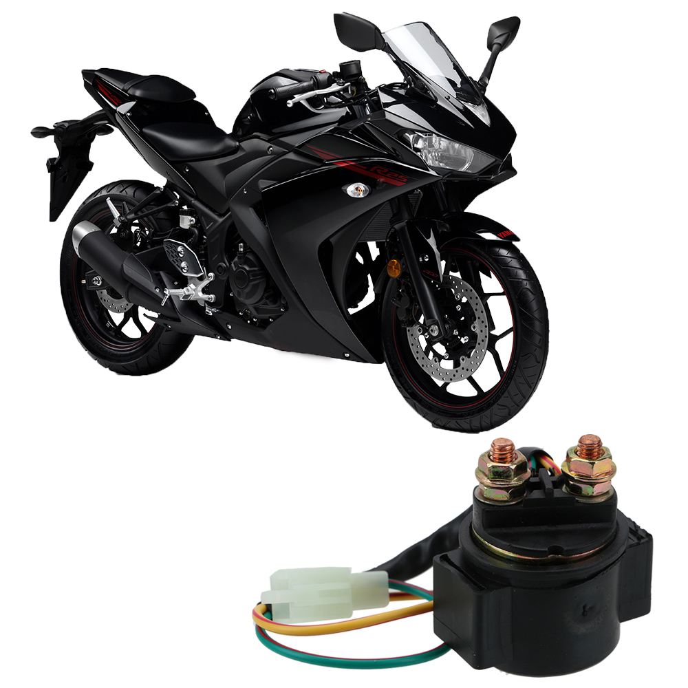 1x 摩托車啟動繼電器 12V 用於踏板車 ATV Karts CG125, GY6-125 For GY6 50cc