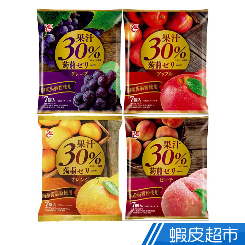 日本 ACE蘋果汁/柳橙汁/葡萄汁/桃子汁 蒟蒻果凍140g  現貨 蝦皮直送