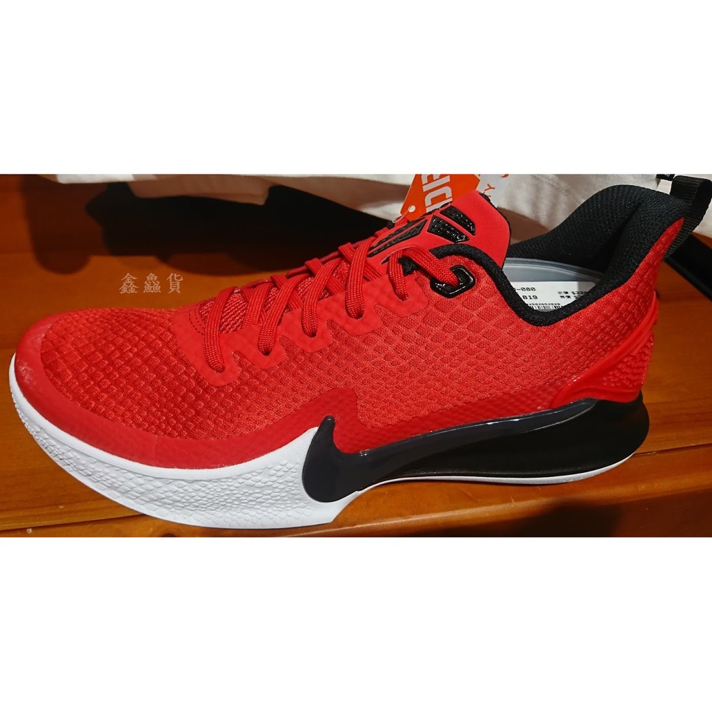 缺貨 2019 三月 NIKE MAMBA KOBE FOCUS EP XDR 籃球鞋 紅黑白 AO4434-600