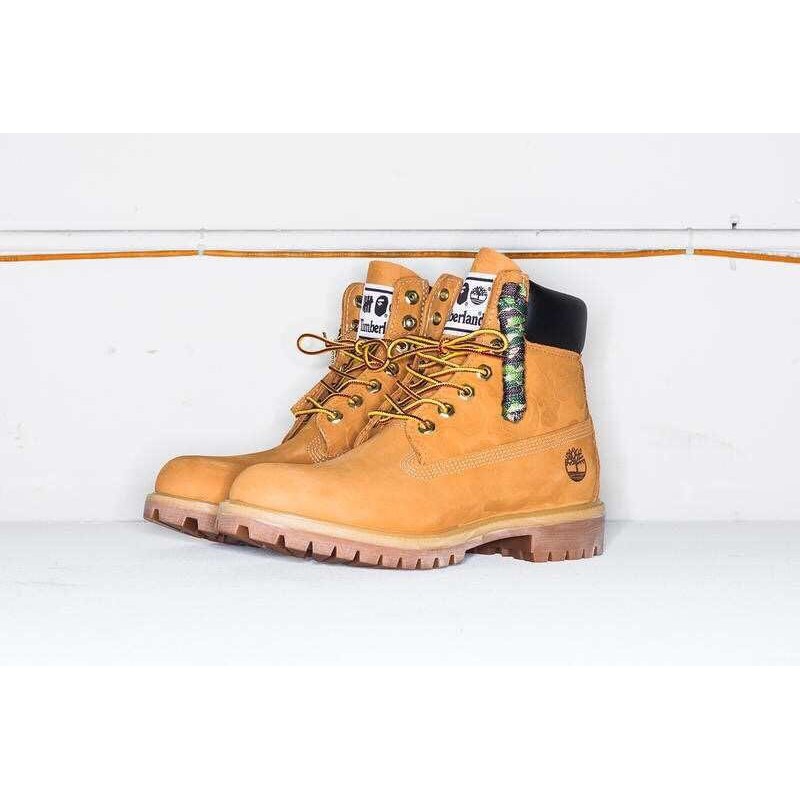 bape x undefeated x timberland