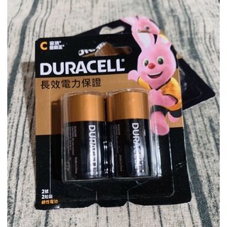 金頂 Duracell 2號 C 2入 鹼性電池 勁量 鹼性 電池 金頂電池