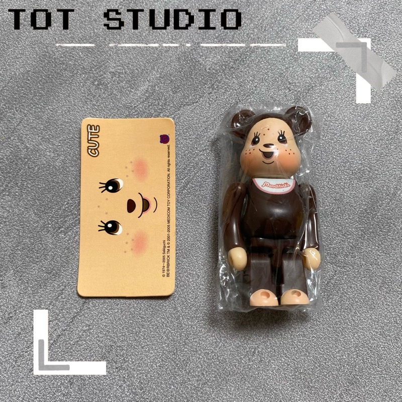 ‹ TOT.Studio › 庫柏力克熊 Be@rbrick 100% 11代代數熊 蒙奇奇