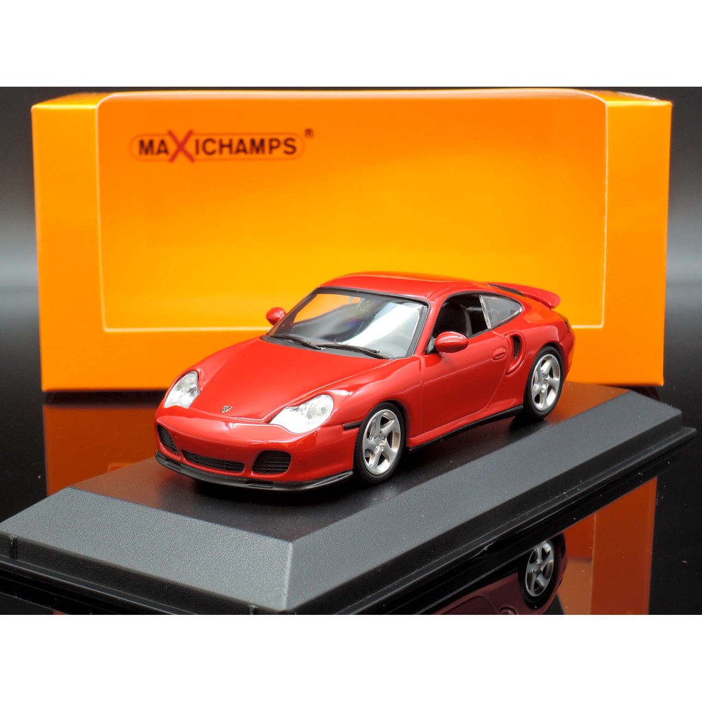 【M.A.S.H】[現貨特價] Maxichamps 1/43 Porsche 911 (996) Turbo red