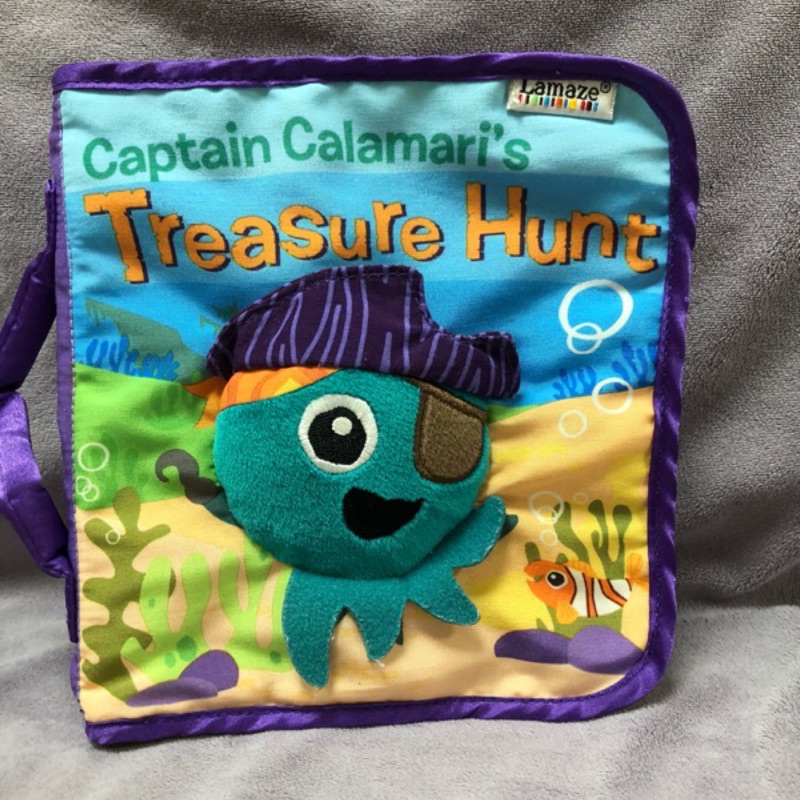 🎀二手🎀 Lamaze 拉梅茲 布書 Captain Calamari‘s Treasure Hunt