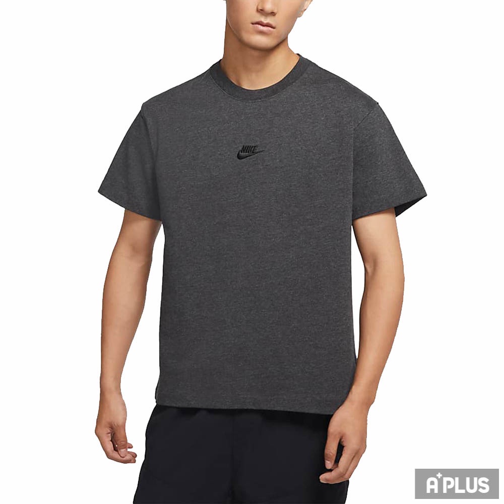 NIKE 男 短袖T恤 AS M NSW BOXY TEE 圓領 鐵灰 橘色 小勾 - DN5241-254 / 824