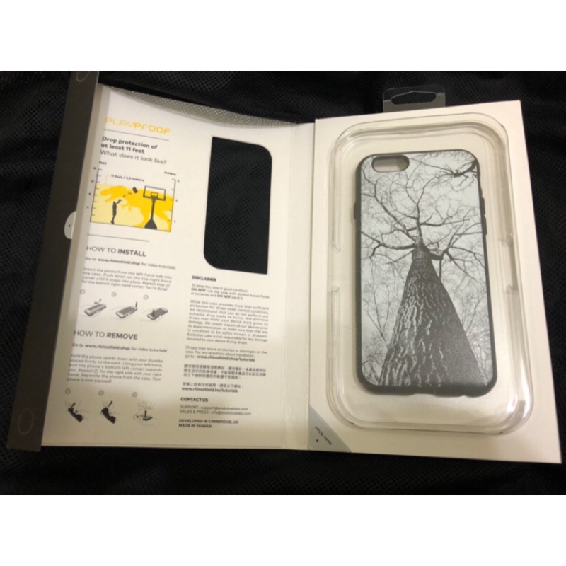 犀牛盾 iphone 6/6s 4.7吋 playproof 客制化手機殼（二手）