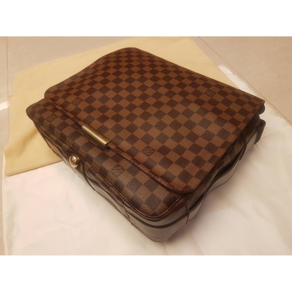 LV N45258 LouisVuitton DAMIER 路易威登 棋盤格經典側背包 王建民 斜背書包