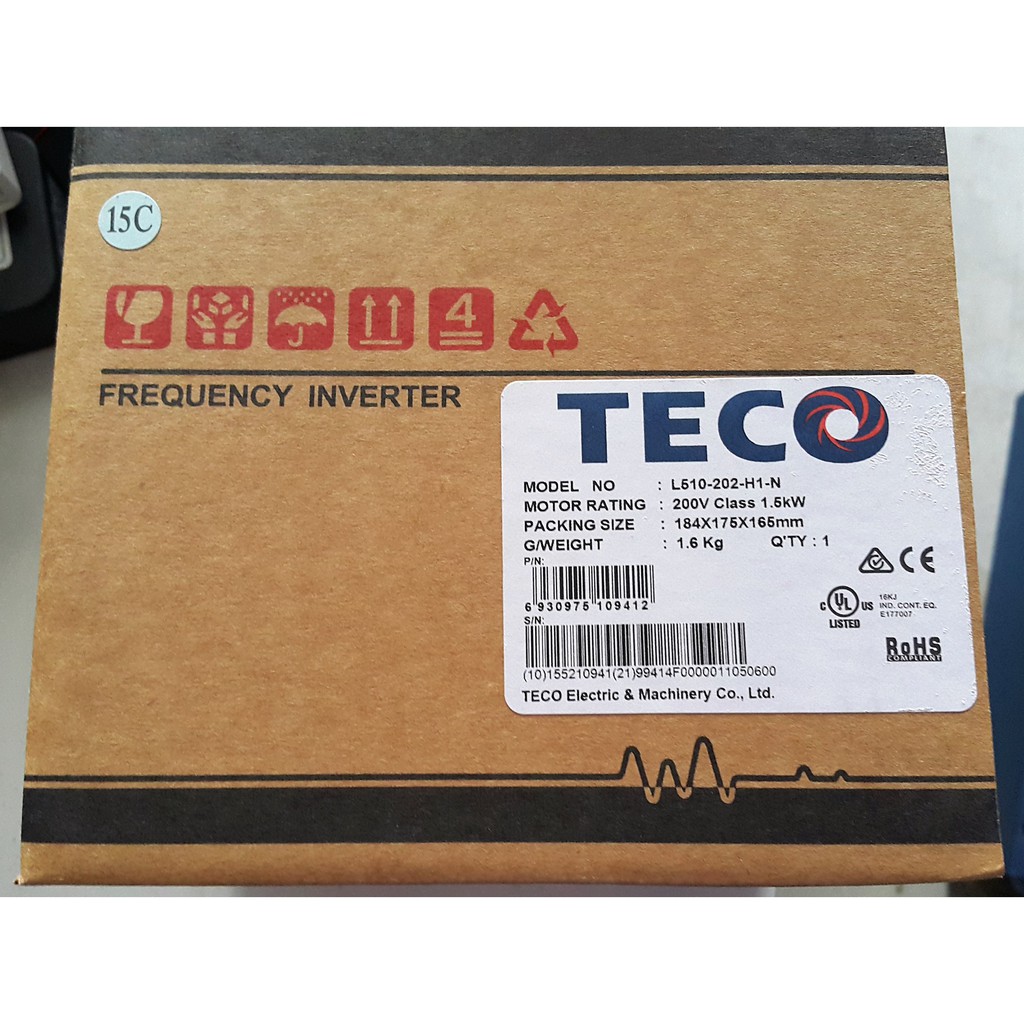 TECO 東元變頻器 交流馬達驅動器 L510-202-H1-N