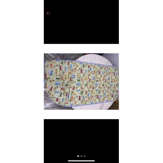 GIO Pillow Kids Mat 超透氣排汗嬰兒床墊 (趣味汽車款M號 60x120x1.6