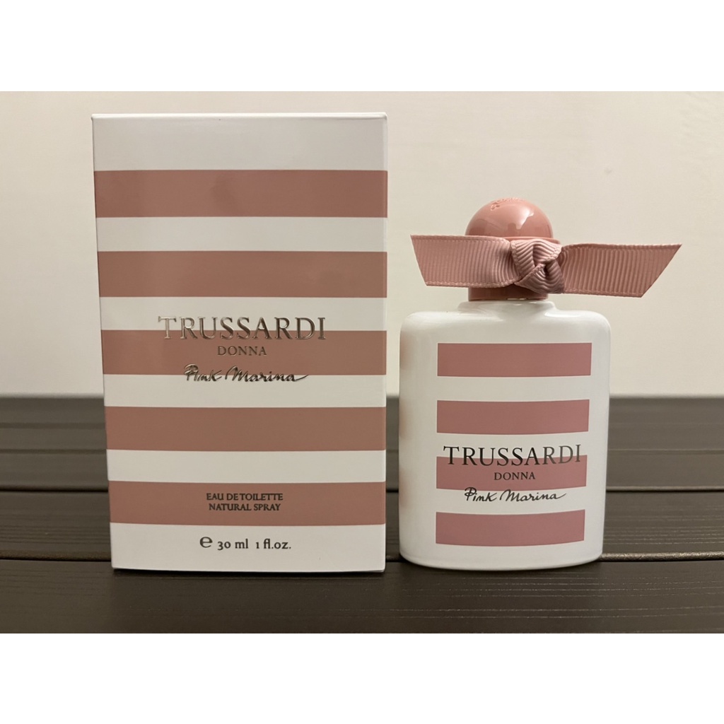 ◆二手香水◆Trussardi Pink Marina 粉紅海岸女性淡香水30ML(二手香水)