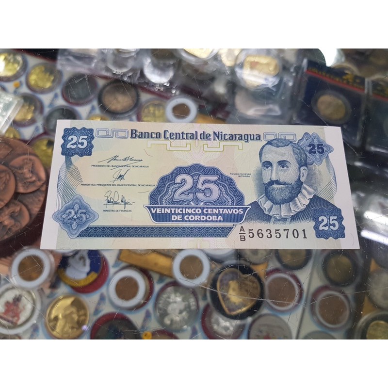 ☆孟宏館☆NICARAGUA 尼加拉瓜~紙鈔鈔票~C78