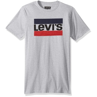 Levi's 男生衣著 /短袖T恤/短T/圓領短袖上衣 潮流品牌 基本款LEVIS- 3LSP2928 灰色