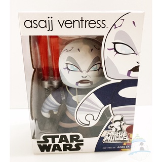 Star Wars星際大戰Asajj Ventress: Mighty Muggs 6吋公仔HASBRO公司貨全新未拆