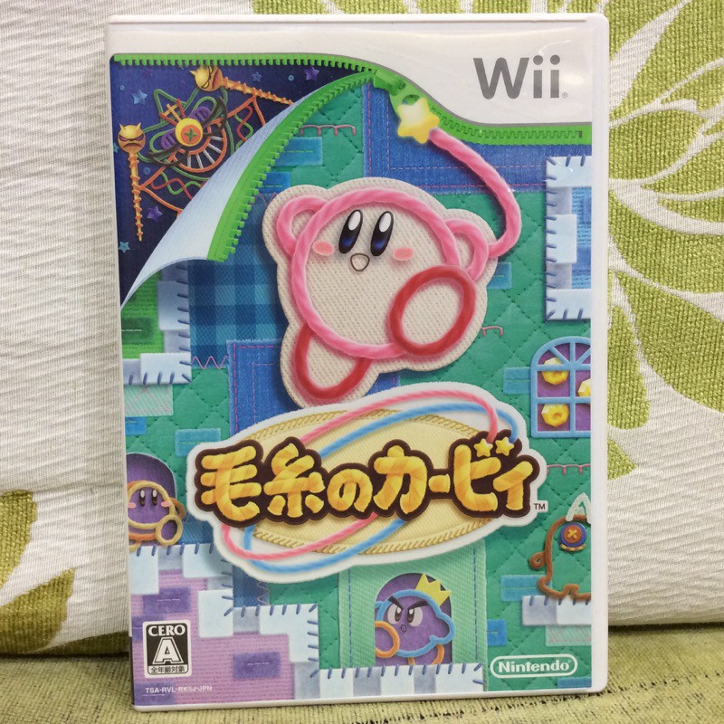Wii 日版 毛線卡比 星之卡比 Kirby’s Epic Yarn