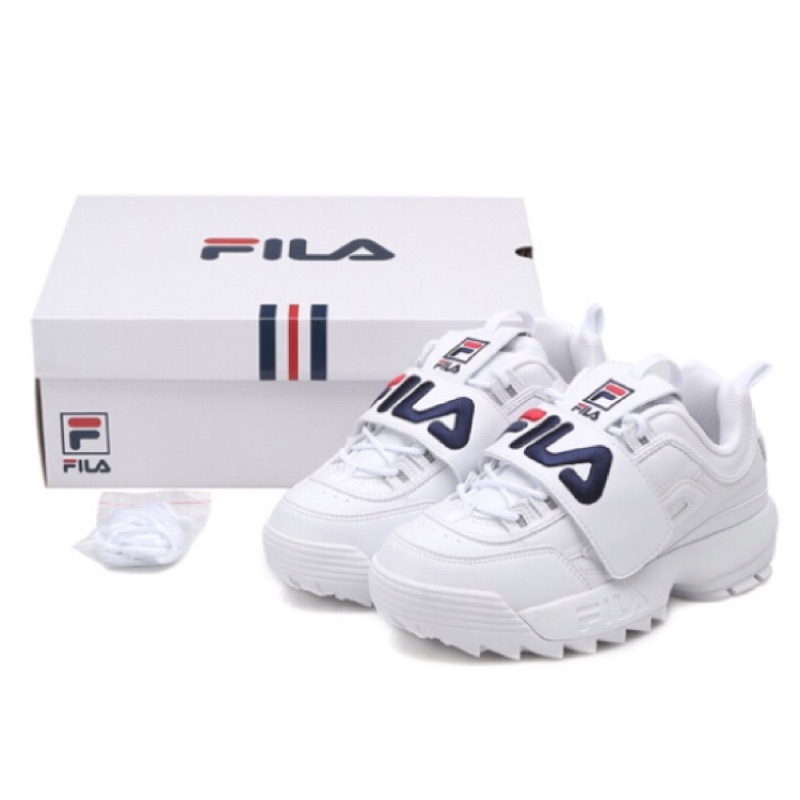 【韓國🇰🇷FILA 2019 全新款 魔鬼氈大LOGO 老爹鞋💕】