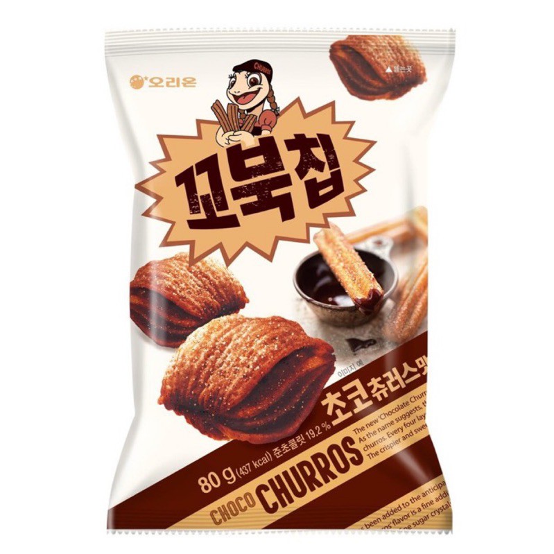 韓國 ORION 好麗友 烏龜餅乾 巧克力吉拿棒風味
