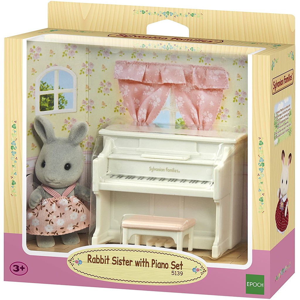 森林家族 羊妹妹廚房流理台組 兔妹妹鋼琴組 全新現貨