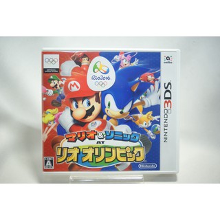 [耀西]二手 純日版 任天堂 3DS N3DS 瑪利歐＆索尼克 AT 裡約熱內盧奧運 含稅附發票