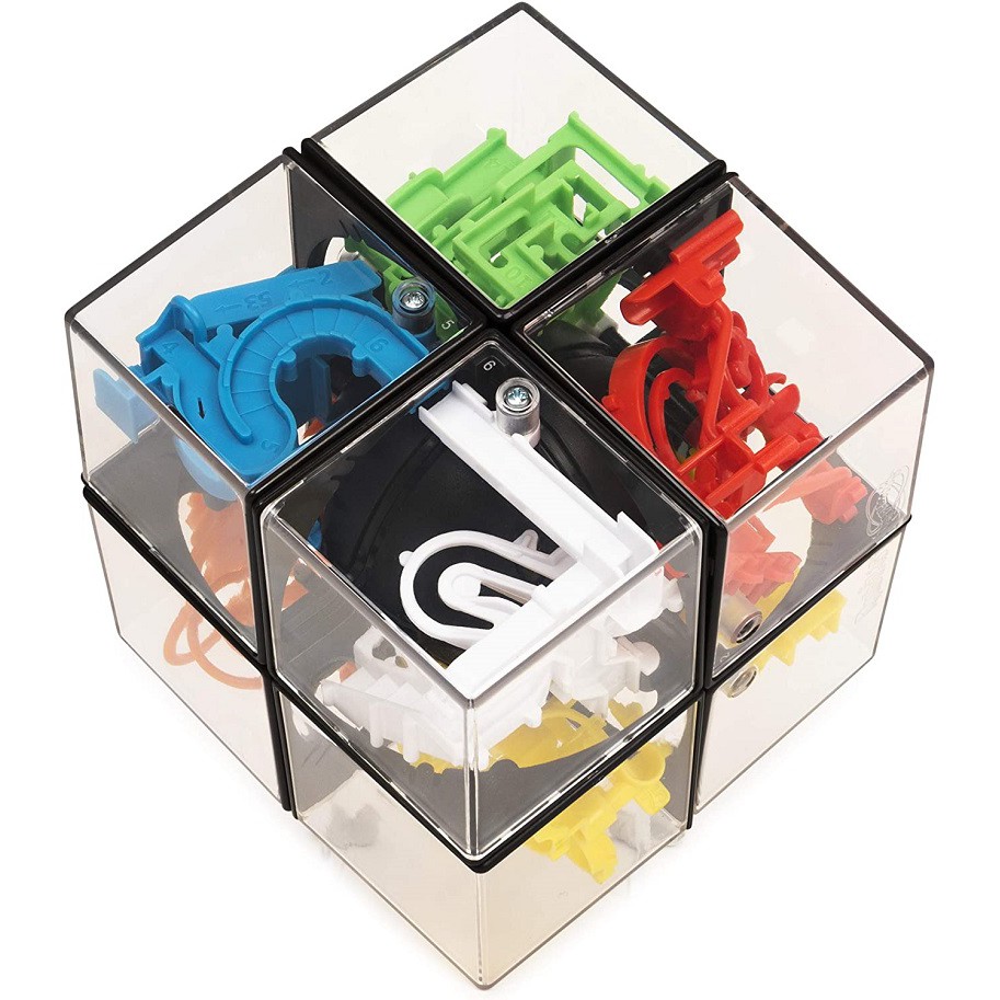 ~熱銷~新款魔方迷宮球走珠3D立體魯比克益智玩具桌遊戲Rubik’s Perplexus