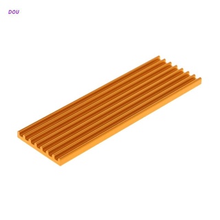DOU M.2 PCIE 固態硬碟 SSD 2280 70x22x3mm 鋁製散熱器散熱器