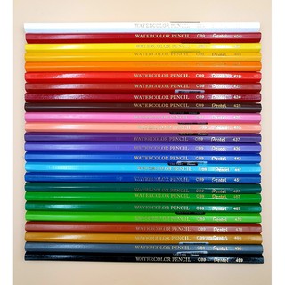 【彩虹文具小舖】Pentel 飛龍 CB9 水溶性色鉛筆 24色 單色賣場 繪圖筆 繪畫筆