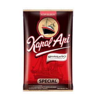 印尼 KAPAL API Kopi Bubuk Spesial 帆船 純咖啡 咖啡粉 165g