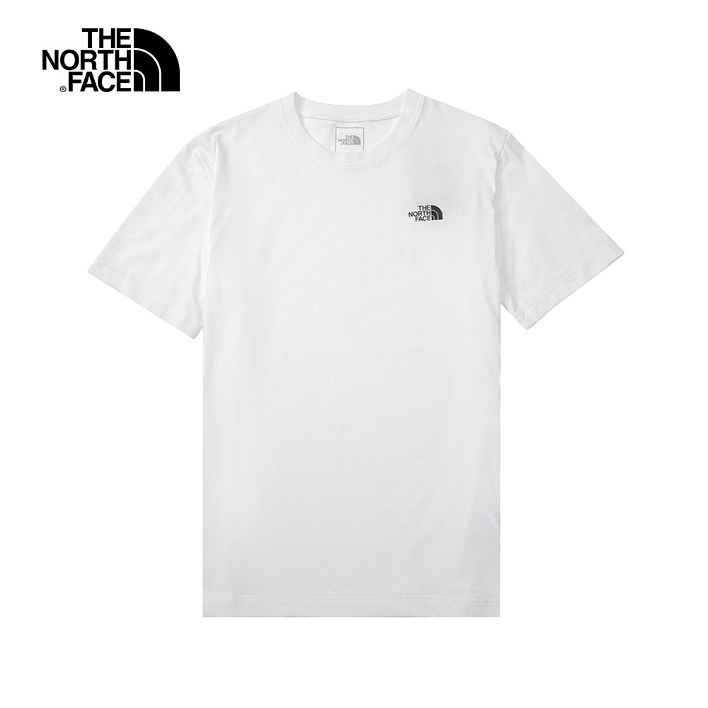 The North Face M FOUNDATION SS TEE - AP 男 短袖上衣 白 NF0A5JWVFN4