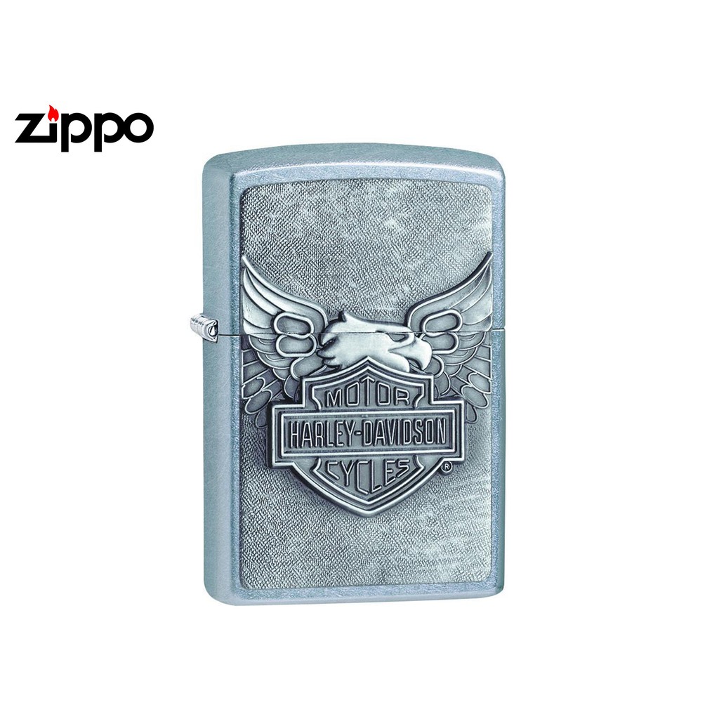 【寧寧精品】Zippo 原廠授權台中30年旗艦店 防風打火機 哈雷機車老鷹紀念款 5220-1 終身保固