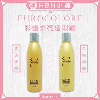 【HBN小舖】《造型品》彩靈 EUROCOLORE 柔亮造型雕/300ml〔塑型、水分子、曲線、彈性〕【031006】