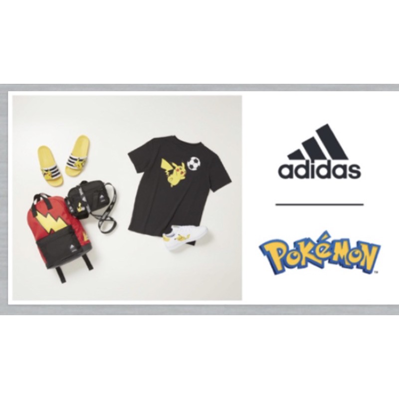 現貨 日本正版 寶可夢 Pokemon Adidas 聯名 運動服 上衣 運動褲 背包 布鞋 運動鞋 休閒鞋 側背包